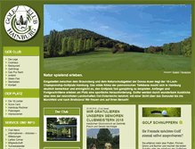 Tablet Screenshot of golfclub-hainburg.at